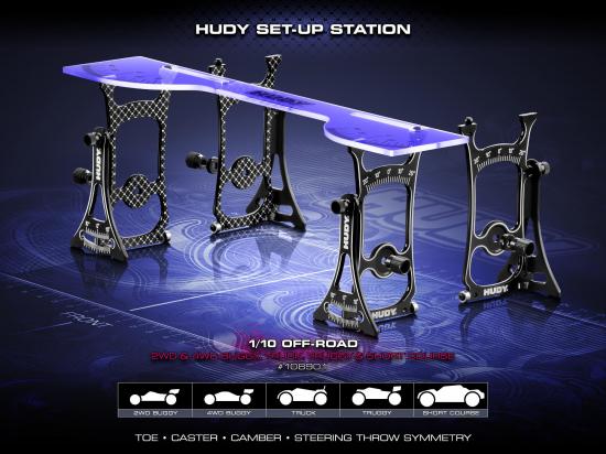 Hudy Set Up Station For 1:10 Off Road Cars