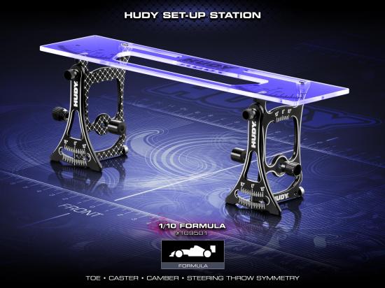 Hudy Set Up Station For 1:10 Formula Cars