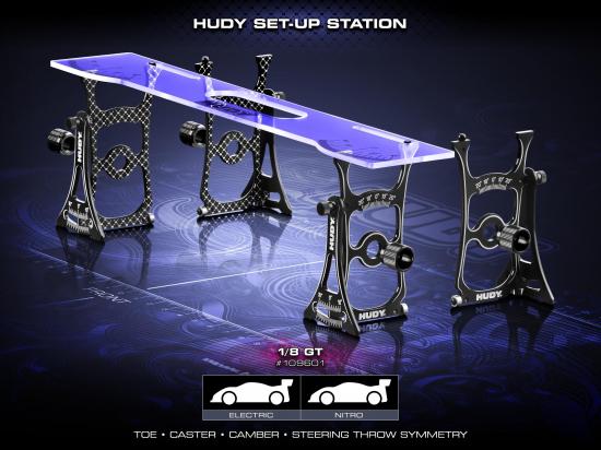 Hudy Set Up Station For 1:8 GT
