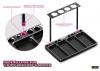 Hudy Aluminium Tray For 1:8 Off-Road Diff + Shocks