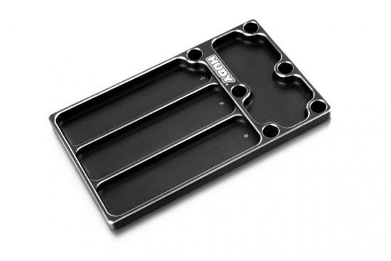 Hudy Aluminium Tray For 1:10 Off-Road Diff Assembly