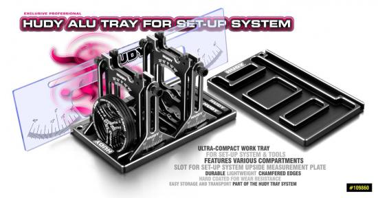 Hudy Aluminium Tray For Set Up System