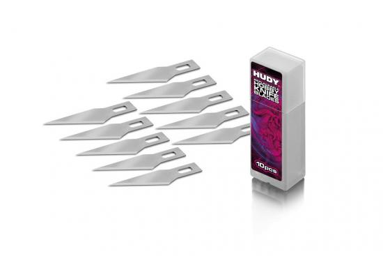 Hudy Replaceable Hobby Knife Blades (10Pcs)