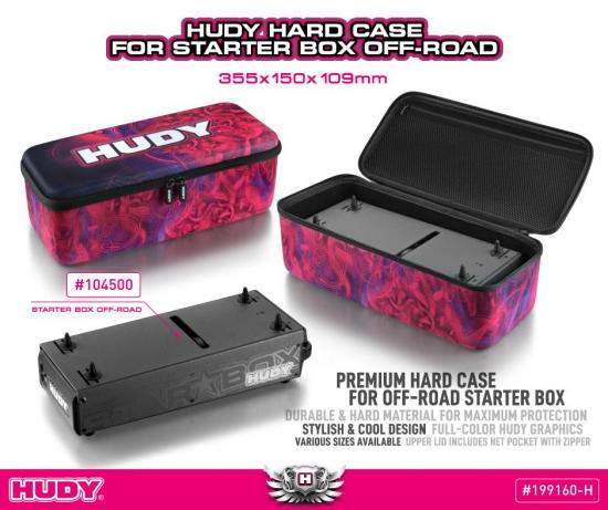 Hudy Hard Case - 355x150x109mm - Starter Box Off Road