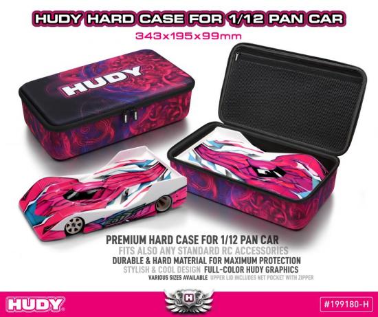 Hudy Hard Case - 343x195x99mm - 1:12 Pan Car