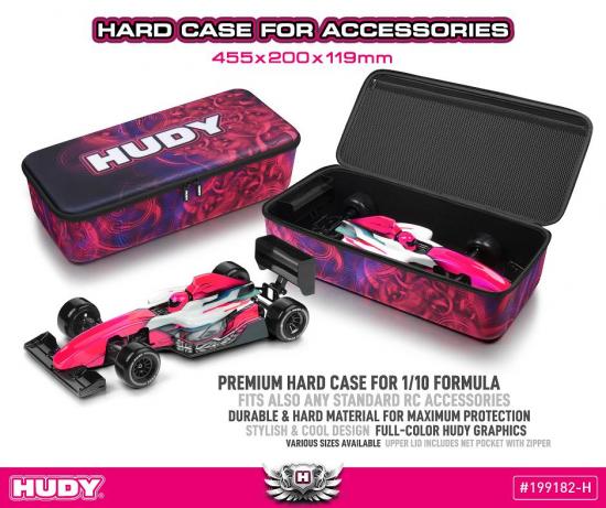 HUDY HARD CASE - 455x200x119MM - 1:10 FORMULA