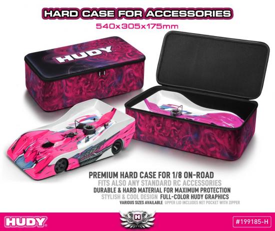 Hudy Hard Case - 540x305x175mm - 1:8 On Road