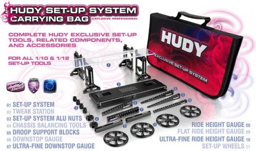Hudy Set Up System Carry Bag For 1:10 Touring Cars 1:10 And 1:12 Pan Cars 1:10 Formula