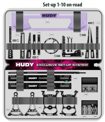 Hudy Set Up System Carry Bag For 1:10 Touring Cars 1:10 And 1:12 Pan Cars 1:10 Formula