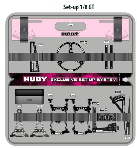 Hudy Set Up System Bag For 1:10 And 1:8 Off-Road Cars And GT