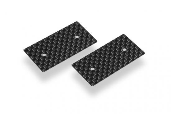 Hudy Graphite Rear Wing Side Plate 0.5mm - 1:10 Electric (2)