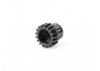 Hudy Aluminium Ultra-Light Pinion Gear - Hard Coated - 17T / 48DP