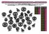 Hudy Aluminium Ultra-Light Pinion Gear - Hard Coated - 46T / 64DP