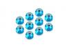 Hudy Aluminium Nut M4 - Blue (10)