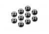 Hudy Aluminium Nut M4 - Black (10)