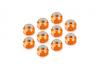 Hudy Aluminium Nut M4 - Orange (10)