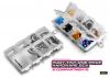 Hudy Tiny One Piece Hardware Box - 8 Compartments ** CLEARANCE **