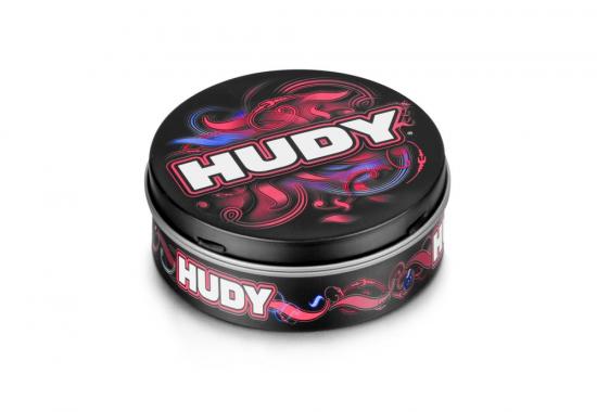 Hudy Tin Round Parts Box 80x30mm