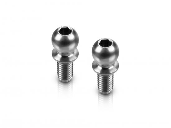 HUDY TITAN BALL STUD D 4.9 / L 6 / S 3.5 / 2mm HEX (2)