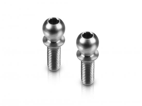 HUDY TITAN BALL STUD D 4.9 / L 8 / S 3.5 / 2mm HEX (2)