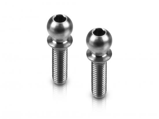 HUDY TITAN BALL STUD D 4.9 / L 10 / S 3.5 / 2mm HEX (2)