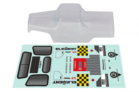 Element RC Enduro24 Ecto Body Shell Clear