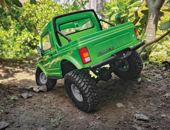 Element RC Enduro Bushido Trail Truck RTR - Green