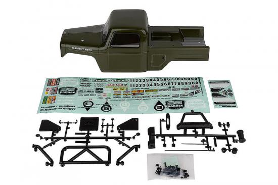 Element RC Enduro Ecto Body Set (325mm W/B) - Green