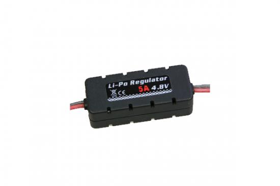 eTronix Li-Po Regulator 4.8V 5A W/Casing 20X14X49mm