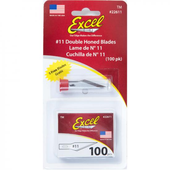 Excel 11 Double Honed Blades (100pcs)