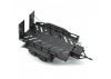 Fastrax Dual Axle Trailer With Ramps + LEDs - Medium 1:12 - 1:18 Scale ** CLEARANCE **