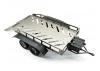 Fastrax Dual Axle Trailer With Ramps + LEDs - Medium 1:12 - 1:18 Scale