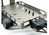 Fastrax Dual Axle Trailer With Ramps + LEDs - Medium 1:12 - 1:18 Scale