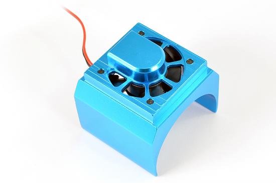 Aluminium 1:8 Size Motor Heatsink With Fan