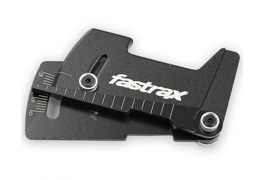 Fastrax Aluminium Ride Height And Camber Gauge - Black
