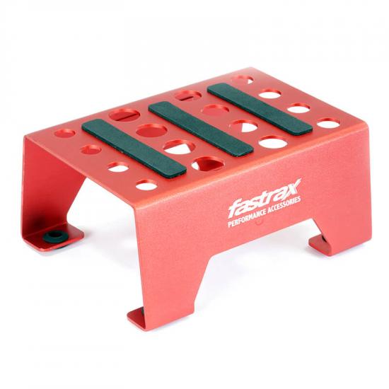 Fastrax Aluminium Car Maintenance Stand - Red