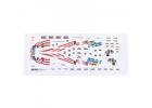 FMS 12402Wh Smasher Body Decal Sheet (Usa 1)