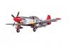 FMS P-51D Mustang V8 1450mm Red Tail - ARTF With Reflex Gyro
