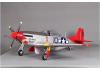 FMS P-51D Mustang V8 1450mm Red Tail - ARTF With Reflex Gyro