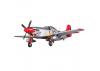 FMS P-51D Mustang V8 1450mm Red Tail - ARTF With Reflex Gyro
