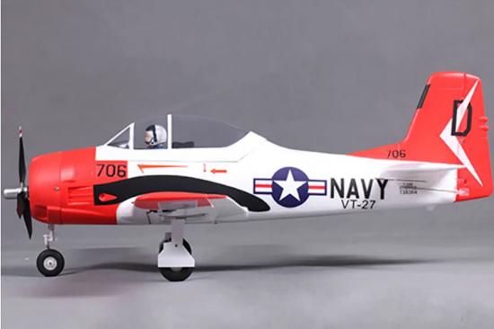FMS T-28D Trojan 800mm V2 - PNP With Reflex — image 3 of 6