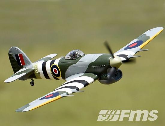 FMS 1100mm Hawker Typhoon - PNP — image 5 of 9