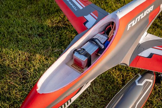 FMS Futura V3 80mm EDF ARTF - Red