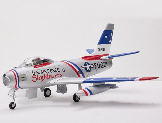 FMS F-86 Skyblazer 80mm EDF - PNP Blue