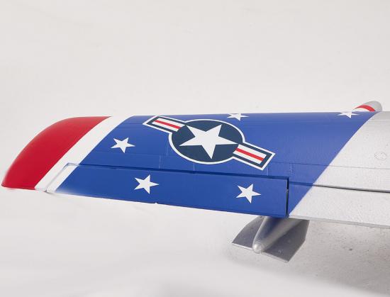 FMS F-86 Skyblazer 80mm EDF - PNP Blue