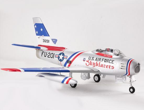 FMS F-86 Skyblazer 80mm EDF - PNP Blue