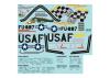 FMS 80mm F-86 Sabre The Huff Sticker