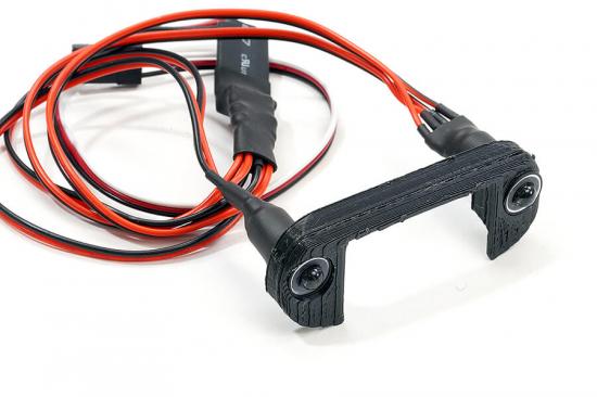 Fastrax Axial SCX24 Angel Eye LED Light For Jeep/Jt Gladiator