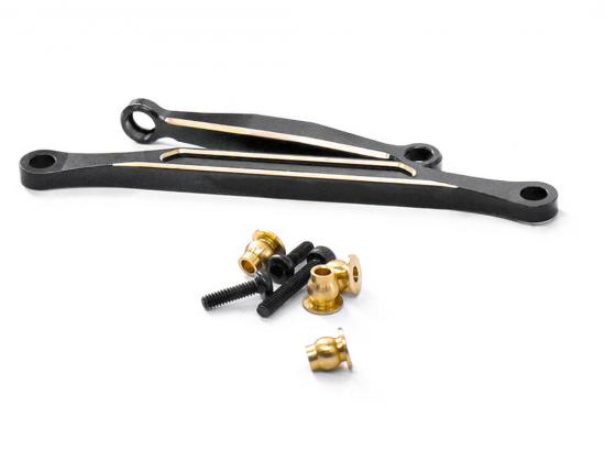 Fastrax FCX24 Black Brass Steering Set (2Pc)