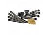 Fastrax FCX24 Black Brass Suspension Link Rods (8Pc)